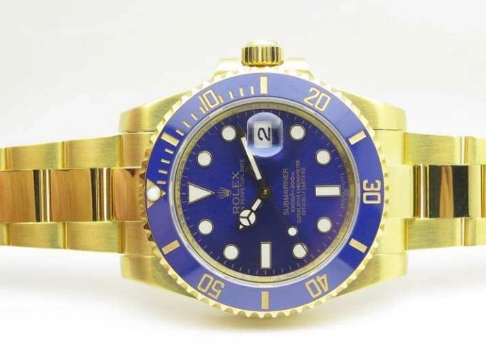 Wrapped YG Edition Best TW Full Blue A2836 116618LB Submariner 0803